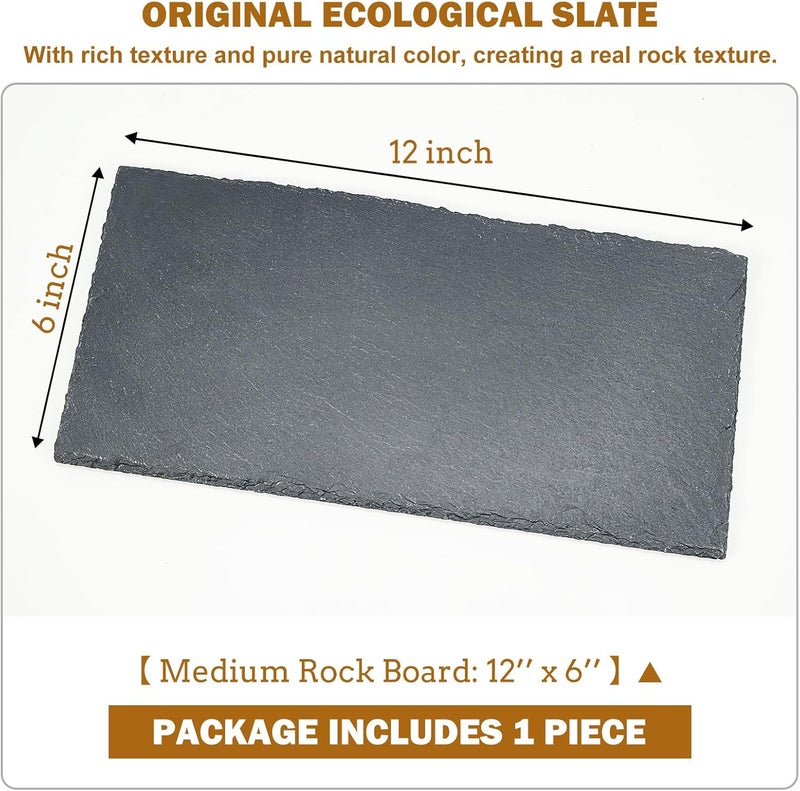 BINANO Tortoise Habitat basking Rock Feeding Dish Bowl Bearded Dragon/Lizard Original Rock Slab,Easy to Grind The Nails,with Non-Slip mats,Natural Food Bowl,Moisturizing Effect(Medium- Size) - Image 2